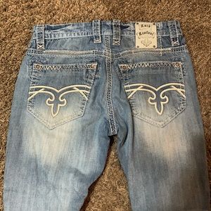 Mens 33L Alden’s Rock Revival jeans